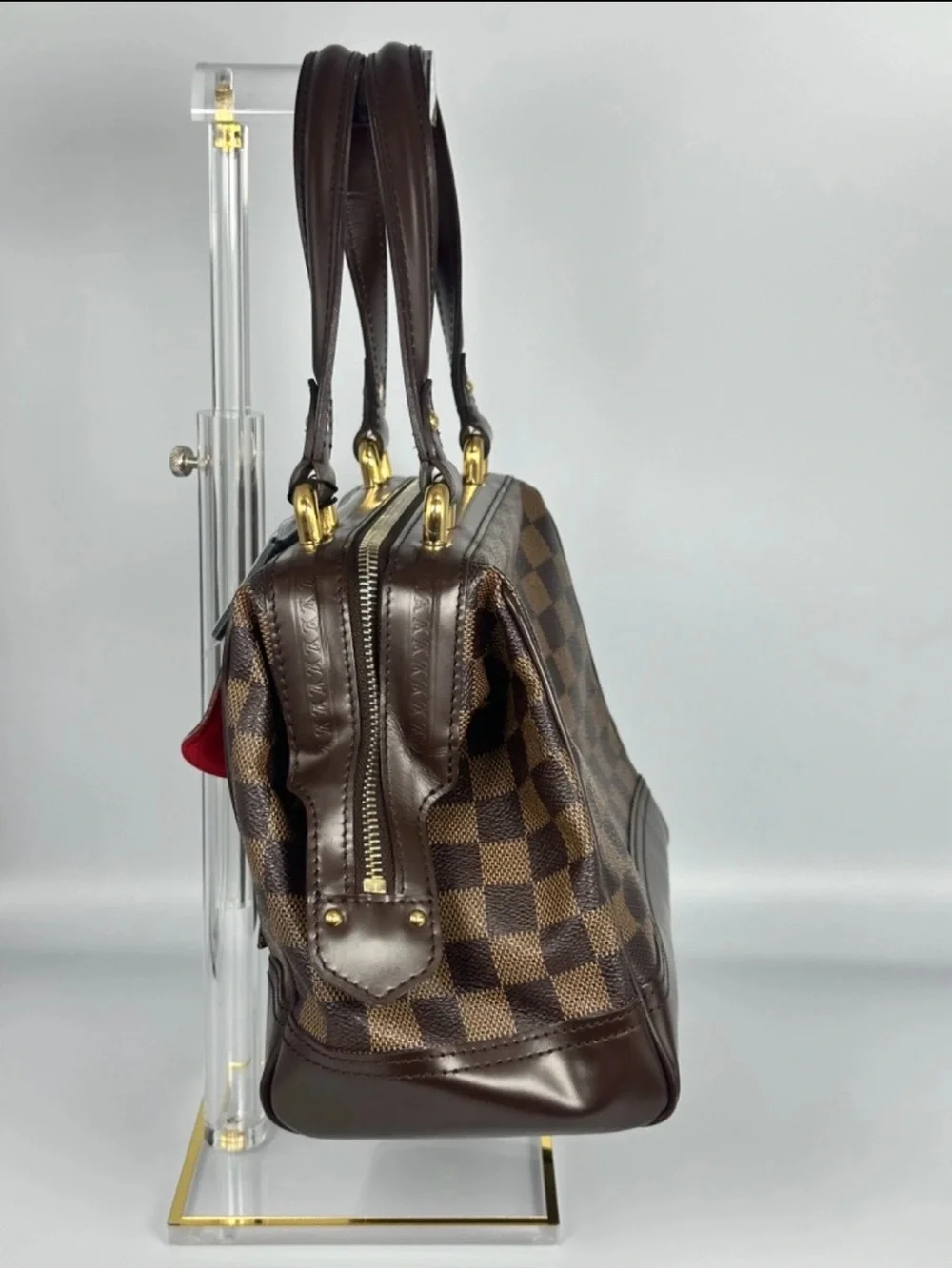 Louis Vuitton Damier Ebene Knightsbridge Top Handle Handbag